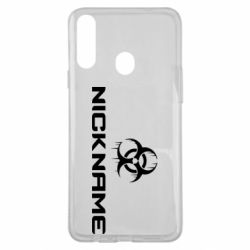 Чехол для Samsung A20s Nickname Counter Strike logo - PrintSalon