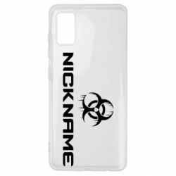 Чехол для Samsung A41 Nickname Counter Strike logo - PrintSalon