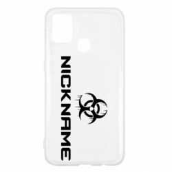 Чехол для Samsung M31 Nickname Counter Strike logo - PrintSalon