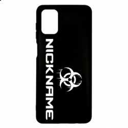 Чехол для Samsung M51 Nickname Counter Strike logo - PrintSalon