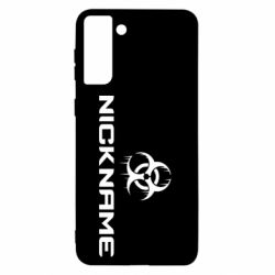 Чехол для Samsung S21+ Nickname Counter Strike logo - PrintSalon