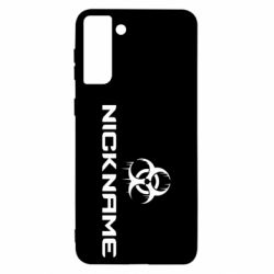 Чехол для Samsung S21 Ultra Nickname Counter Strike logo - PrintSalon