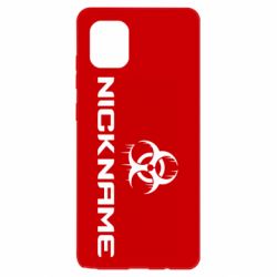 Чехол для Samsung Note 10 Lite Nickname Counter Strike logo - PrintSalon