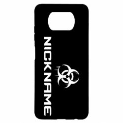 Чехол для Xiaomi Poco X3 Nickname Counter Strike logo - PrintSalon