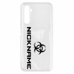 Чехол для Realme 6 Nickname Counter Strike logo - PrintSalon