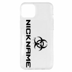 Чехол для iPhone 14 Plus Nickname Counter Strike logo - PrintSalon