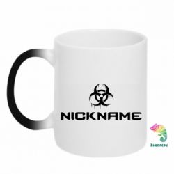 Чашка-хамелеон Nickname Counter Strike logo - PrintSalon