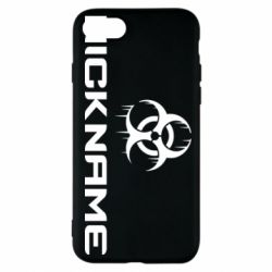 Чехол для iPhone 7 Nickname Counter Strike logo - PrintSalon