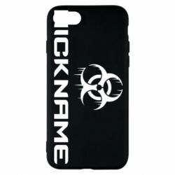 Чехол для iPhone 8 Nickname Counter Strike logo - PrintSalon