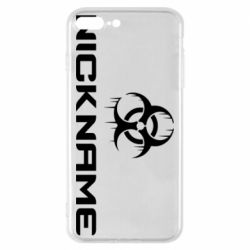 Чехол для iPhone 8 Plus Nickname Counter Strike logo - PrintSalon