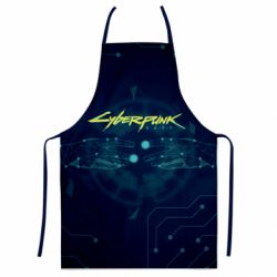 Фартук с 3D принтом Nickname Cyberpunk - PrintSalon