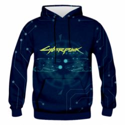 Мужское 3D худи Nickname Cyberpunk - PrintSalon