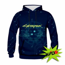 Детское 3D худи Nickname Cyberpunk - PrintSalon