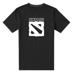 Мужская футболка премиум Nickname Dota - PrintSalon