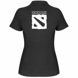 Женское поло Nickname Dota - PrintSalon