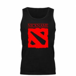 Мужская майка Nickname Dota - PrintSalon