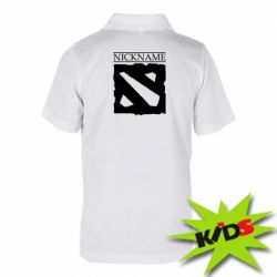 Детское поло Nickname Dota - PrintSalon
