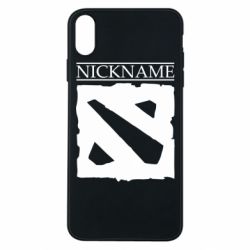Чехол для iPhone Xs Max Nickname Dota - PrintSalon