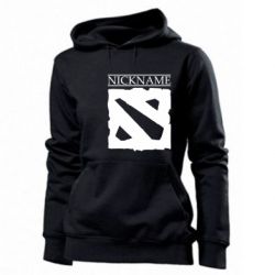 Женское худи Nickname Dota - PrintSalon