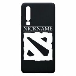 Чехол для Huawei P30 Nickname Dota - PrintSalon