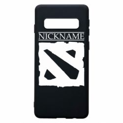 Чехол для Samsung S10 Nickname Dota - PrintSalon