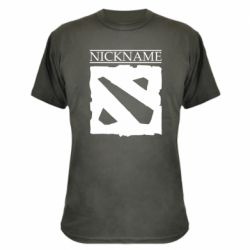 Камуфляжная футболка Nickname Dota - PrintSalon