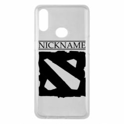 Чехол для Samsung A10s Nickname Dota-PrintSalon Чехол для Samsung A10s Nickname Dota