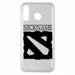 Чехол для Samsung M30 Nickname Dota - PrintSalon