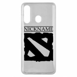 Чехол для Samsung M40 Nickname Dota - PrintSalon