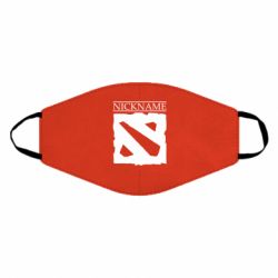 Маска многоразовая Nickname Dota - PrintSalon