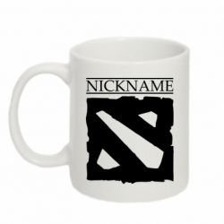 Чашка 320ml Nickname Dota-PrintSalon Чашка 320ml Nickname Dota