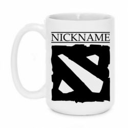 Чашка 420ml Nickname Dota - PrintSalon