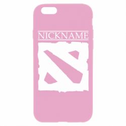 Чехол для iPhone 6 Plus/6S Plus Nickname Dota - PrintSalon