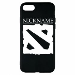 Чехол для iPhone 7 Nickname Dota - PrintSalon