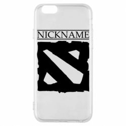 Чехол для iPhone 6/6S Nickname Dota - PrintSalon