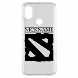 Чехол для Xiaomi Mi A2 Nickname Dota - PrintSalon