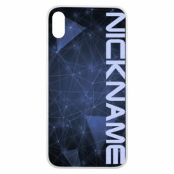Чехол для iPhone Xs Max Nickname for the game - PrintSalon