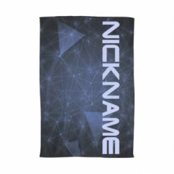 Полотенце с принтом Nickname for the game - PrintSalon