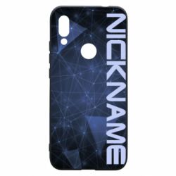 Чехол для Xiaomi Redmi 7 Nickname for the game - PrintSalon