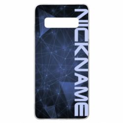 Чехол для Samsung S10+ Nickname for the game - PrintSalon