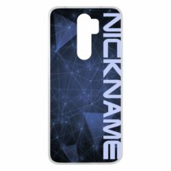 Чехол для Xiaomi Redmi Note 8 Pro Nickname for the game - PrintSalon