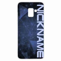 Чехол для Samsung A8+ 2018 Nickname for the game - PrintSalon