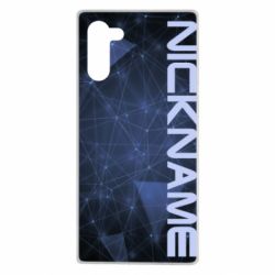 Чехол для Samsung Note 10 Nickname for the game - PrintSalon