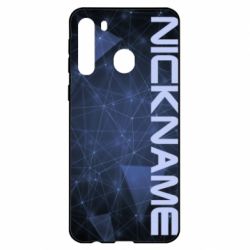 Чехол для Samsung A21 Nickname for the game - PrintSalon