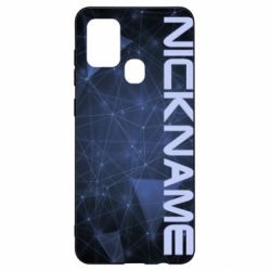 Чехол для Samsung A21s Nickname for the game - PrintSalon