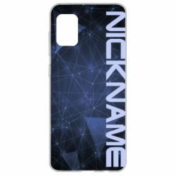 Чехол для Samsung A31 Nickname for the game - PrintSalon