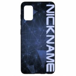 Чехол для Samsung A41 Nickname for the game - PrintSalon