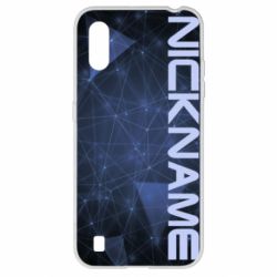 Чехол для Samsung A01/M01 Nickname for the game - PrintSalon