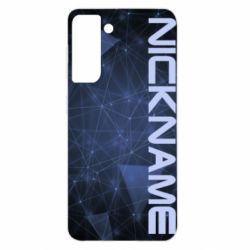 Чехол для Samsung S21 Nickname for the game - PrintSalon