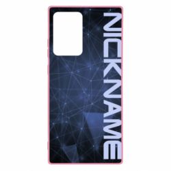 Чехол для Samsung Note 20 Ultra Nickname for the game - PrintSalon